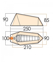 Палатка VANGO Soul 100