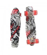 Пениборд Skull 22 със светещи колела