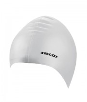Силиконова плувна шапка BECO 7390 бял