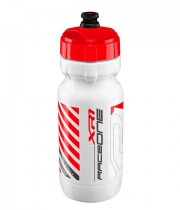 Вело бутилка RACEONE XR1 600 ml бял/червен
