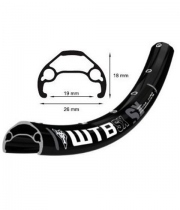 Шина за колело SX19 26 Rim 32 hole Black PV