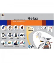 Детско столче за колело TIGER STANDARD B-FIX бял